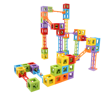 滚珠磁性轨道积木