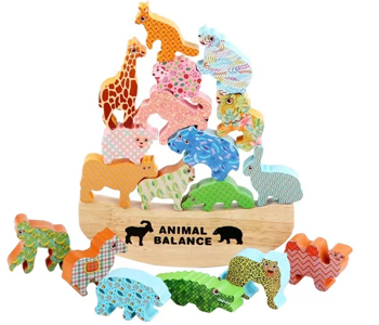 动物平衡积木